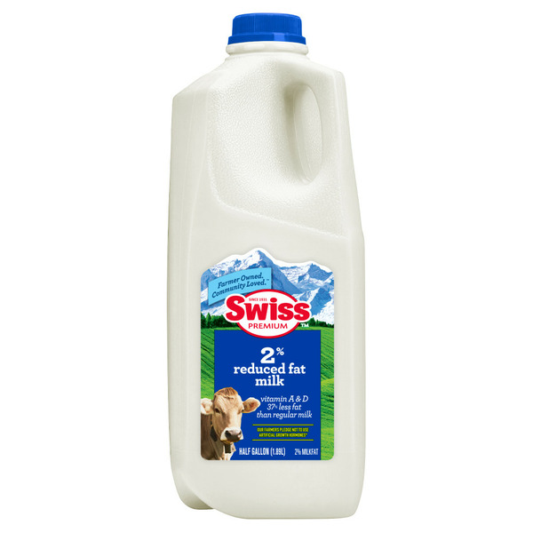 Swiss Premium Reduced Fat Milk hero