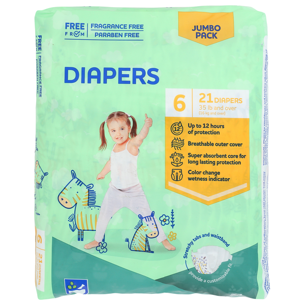 Rite Aid Jumbo Pack Diaper Size 6 hero