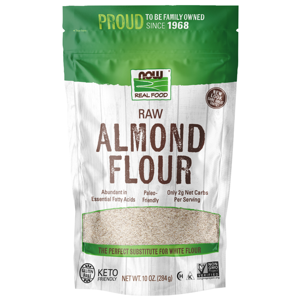 Baking Ingredients NOW Almond Flour, Raw hero