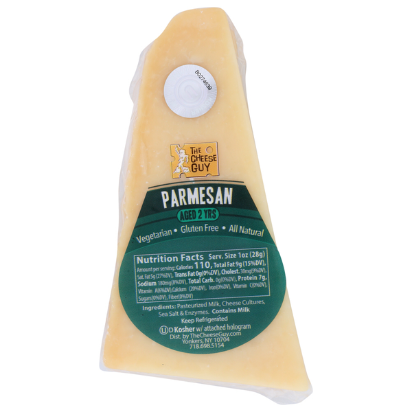 Packaged Cheese The Cheese Guy Parmesan, 2 Yr Aged hero