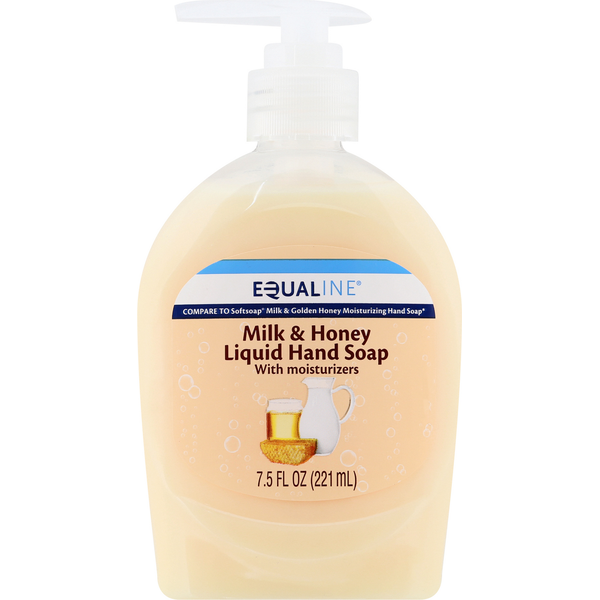 Hand Care Equaline Liquid Hand Soap, Milk & Honey hero