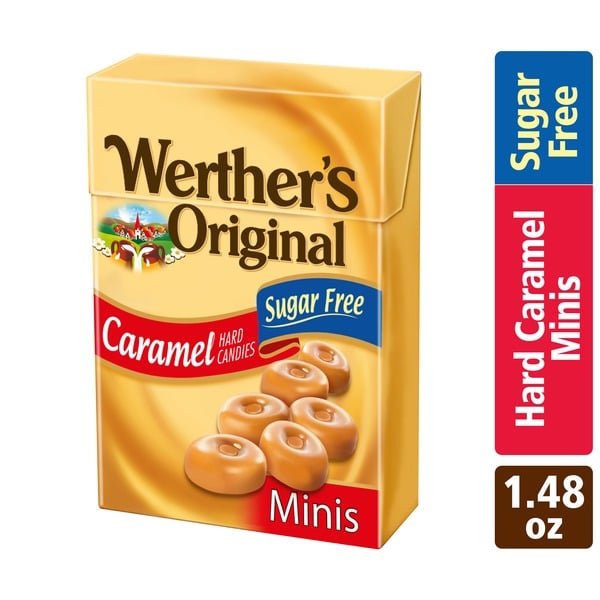 Candy & Chocolate Werther's Original Hard Sugar Free Caramel Minis Candy hero