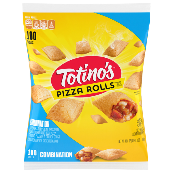 Buns & Rolls Totino's Pizza Rolls, Combination hero