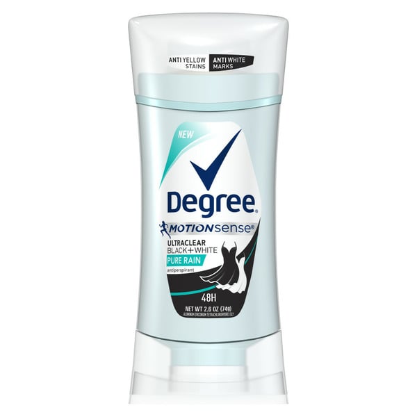 Degree Ultraclear Antiperspirant Deodorant Black+White Pure Rain hero