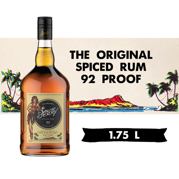 Spirits Sailor Jerry Spiced Rum hero