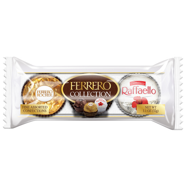 Candy & Chocolate Ferrero Collection Fine Hazelnut Milk Chocolates, Assorted Coconut Candy and Chocolates hero