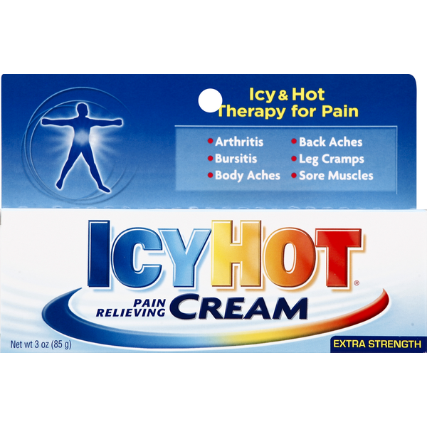 Muscles, Joints & Pain Relief Icy Hot Pain Relieving Cream, Extra Strength hero