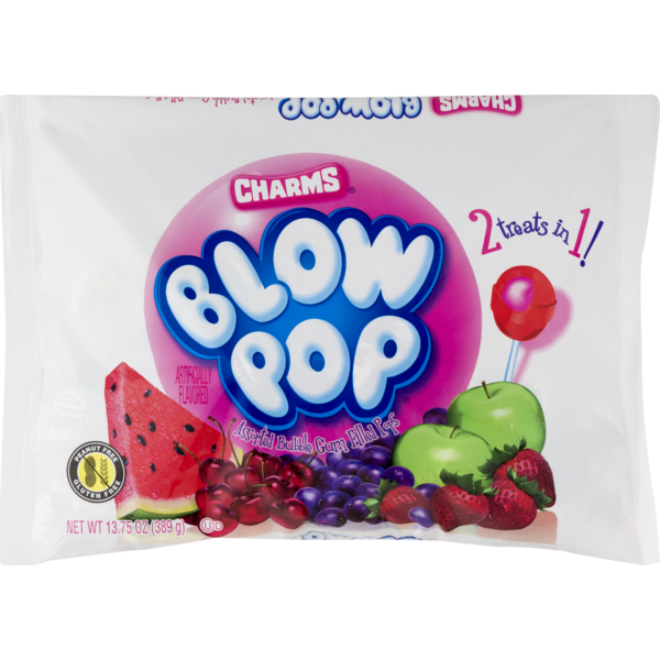 Candy & Chocolate Charms Blow Pops, Assorted hero