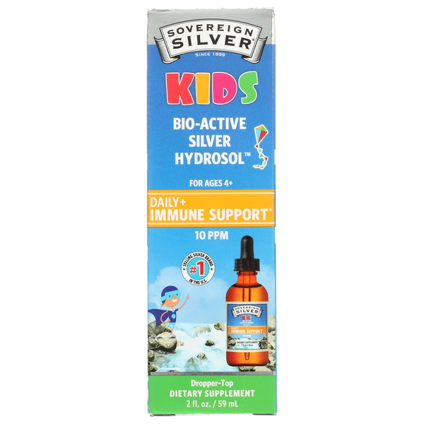 Vitamins & Supplements Sovereign Silver Bio-Active Silver Hydrosol 10 Ppm Kids hero