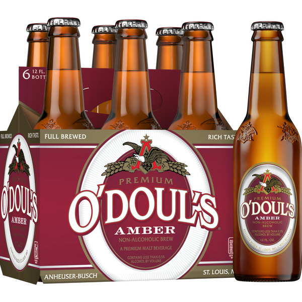 Beers & Coolers O'Doul's Premium Amber Non-Alcoholic Beer hero