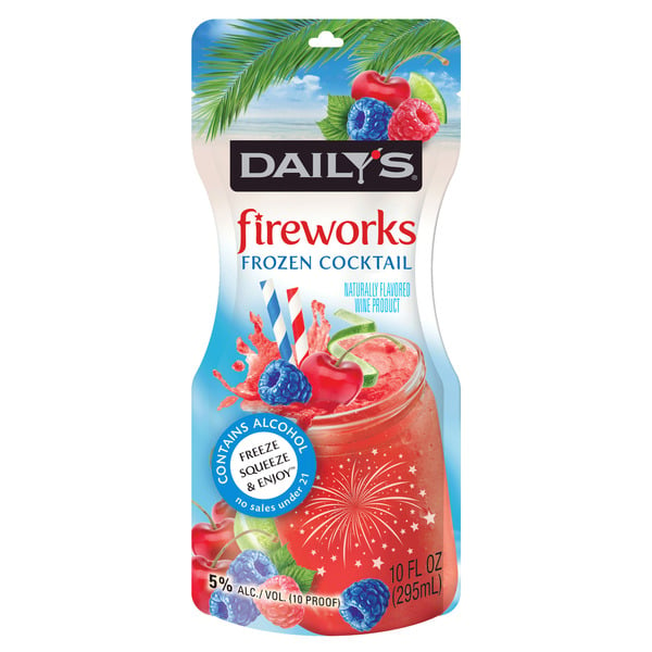 Pre-Mixed Cocktails Daily's 5% Fireworks Ready To Drink hero