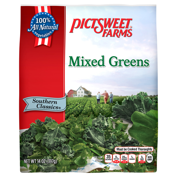 Frozen Produce Pictsweet Farms Mixed Greens hero