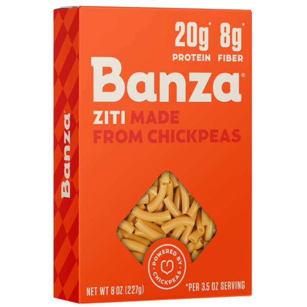 Dry Pasta Banza Ziti Pasta - Gluten Free, High Protein, Lower Carb hero