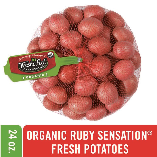 Fresh Vegetables Organic Ruby Sensation Potatoes Bag hero