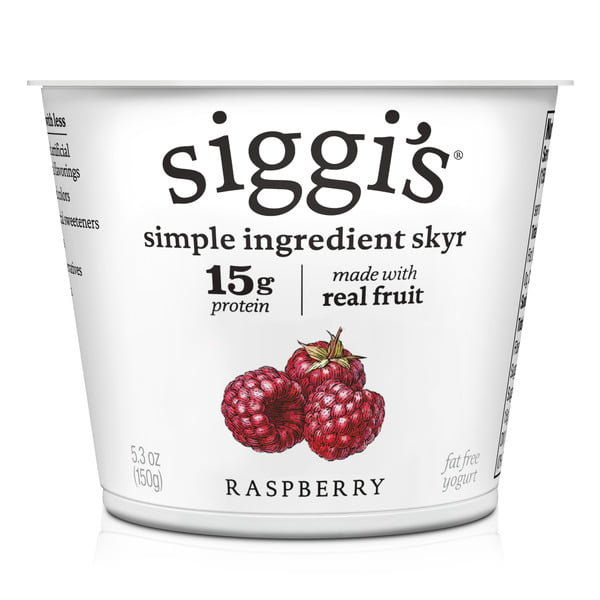 Yogurt Siggi's Raspberry Yogurt hero