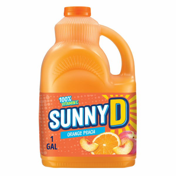 Juice & Nectars SunnyD Orange Peach Juice Drink hero