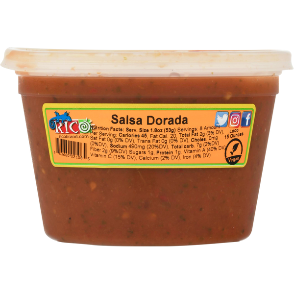 Dips Rico's Salsa Dorada hero