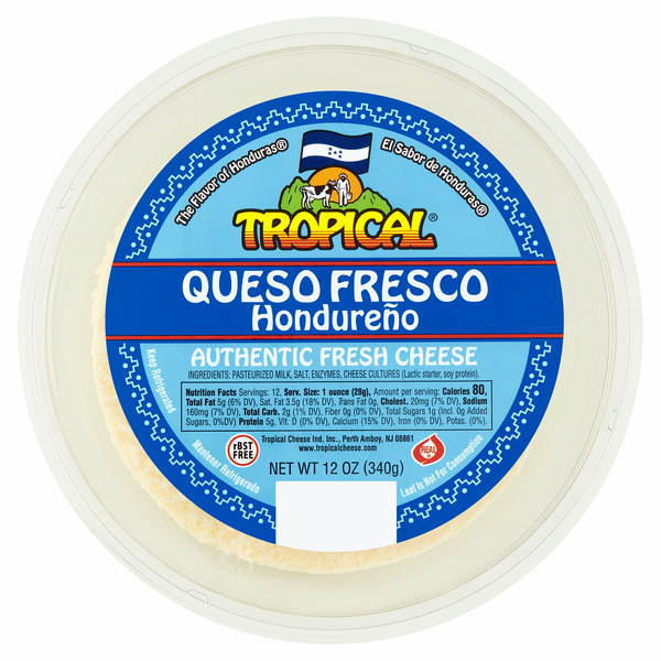 Tropical Authentic Fresh Cheese hero