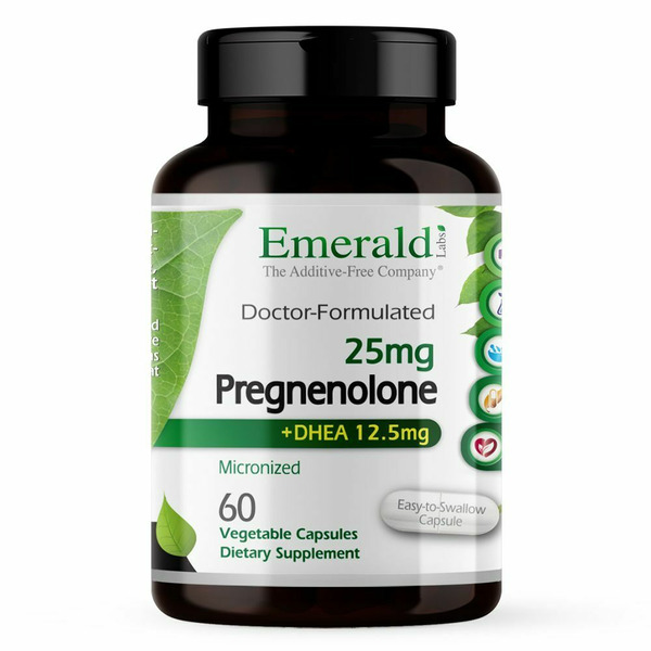 Vitamins & Supplements Emerald Labs Pregnenolone Plus DHEA hero