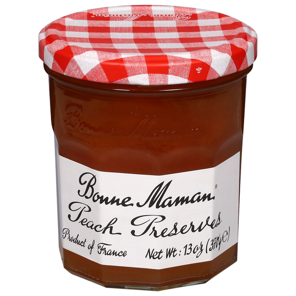 Nut butters & Preserves Bonne Maman Preserves, Peach hero