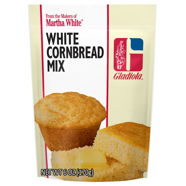 Doughs, Gelatins & Bake Mixes Martha White Gladiola White Cornbread Mix hero