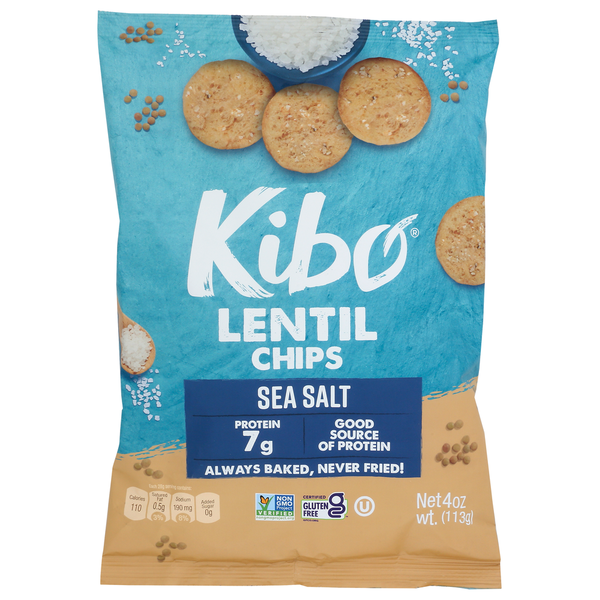 Chips & Pretzels Kibo Lentil Chip hero