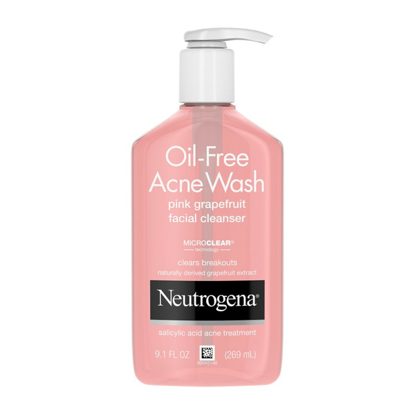 Facial Care Neutrogena Oil-Free Pink Grapefruit Acne Facial Cleanser hero