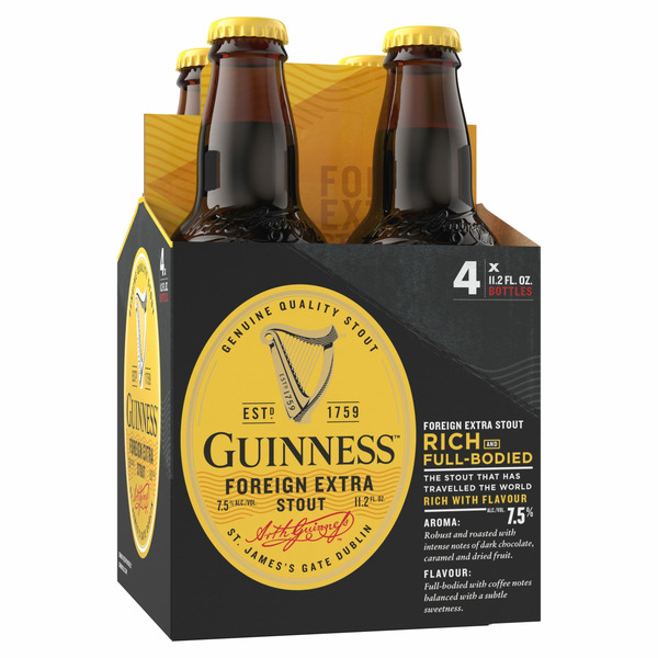 Beers & Coolers Guinness Foreign Extra Stout Import Beer hero