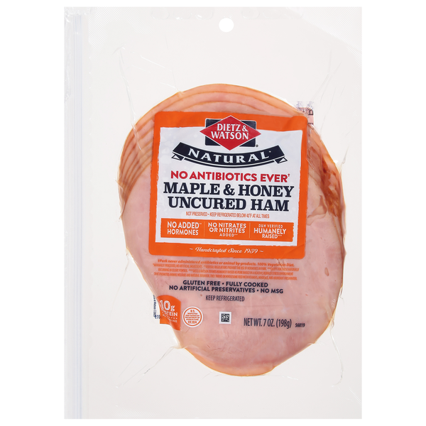 Lunch Meat Dietz & Watson Ham, Uncured, Maple & Honey hero