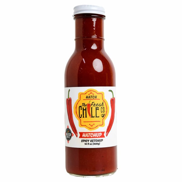 The Fresh Chile Company Hatchup Spicy Ketchup hero