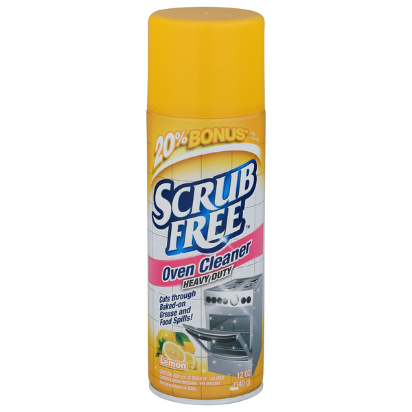 Cleaning Products Scrub Free Oven Cleaner, Heavy Duty, Lemon hero