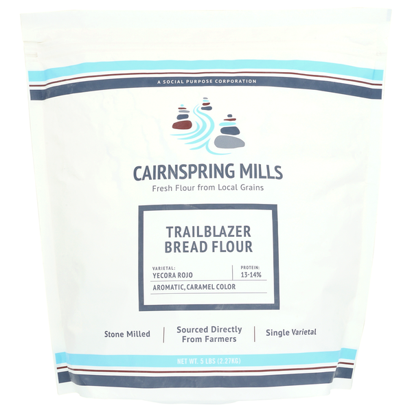 Baking Ingredients Cairnspring Mills Trailblazer Bread Flour 5Lb hero