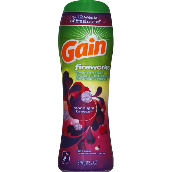 Laundry Gain In-Wash Scent Booster, Moonlight Breeze hero