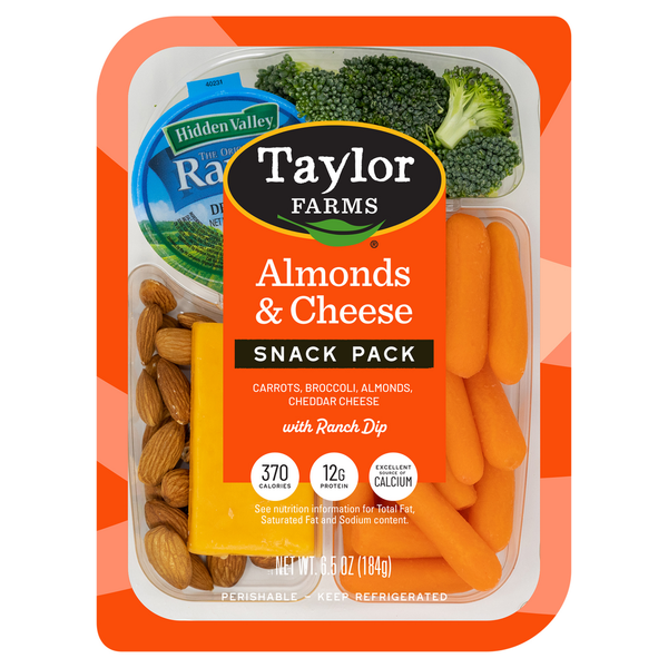 Prepared Meals Almonds & Cheese Snack Pack hero