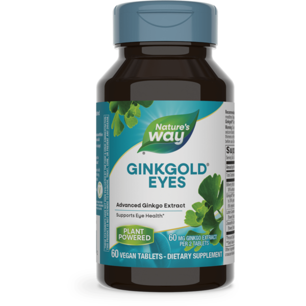 Vitamins & Supplements Nature's Way Ginkgold Eyes, Plus Lutein, Tablets hero