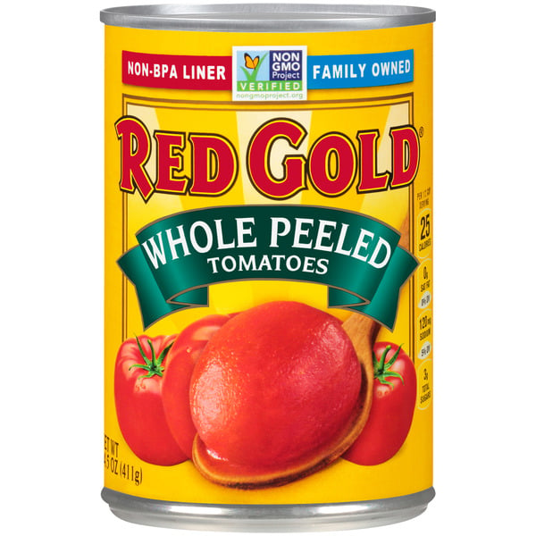 Canned & Jarred Vegetables Red Gold Whole Peeled Tomatoes hero