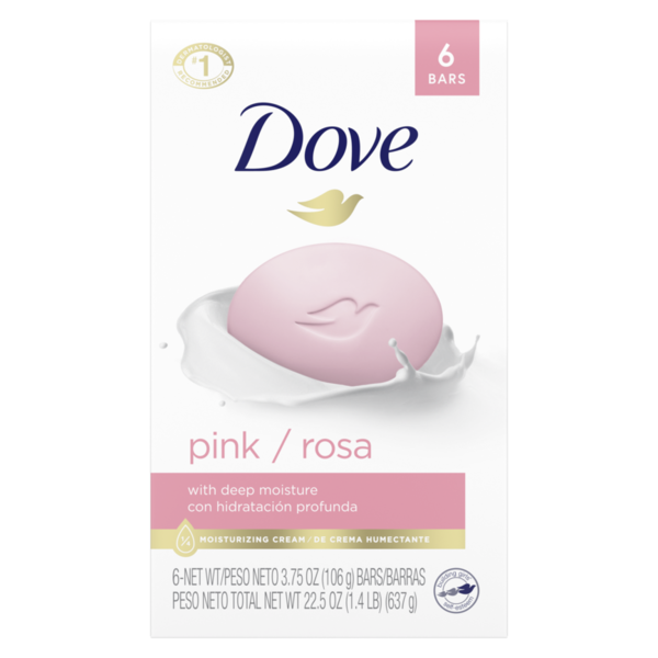 Bath & Body Dove Gentle Skin Cleanser Pink hero