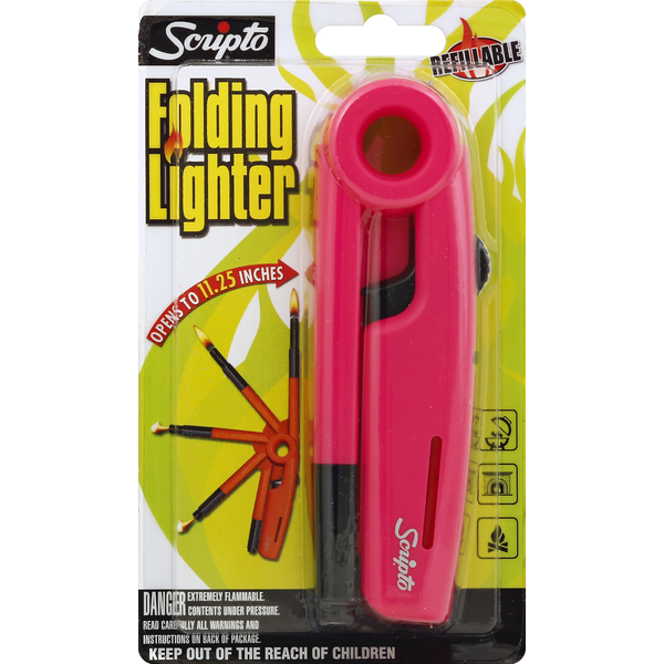 More Household Scripto Lighter, Folding hero