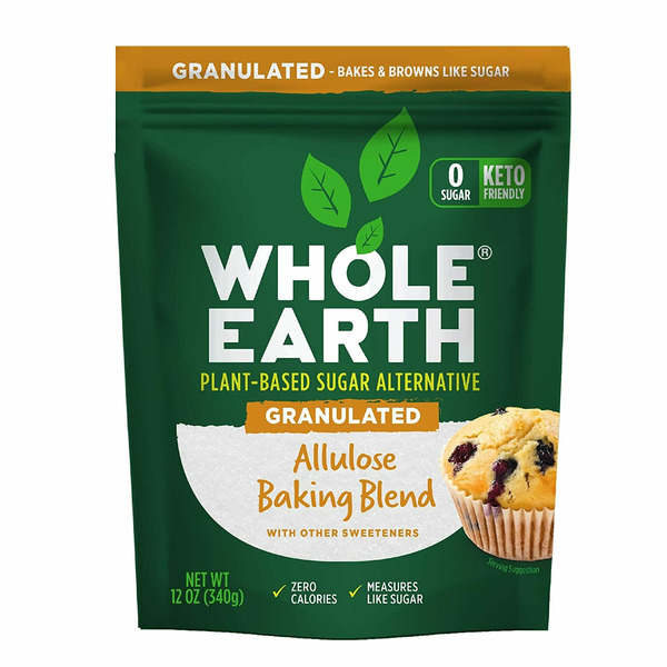 Baking Supplies & Decor Whole Earth Allulose Baking Blend, Granulated, Plant-Based Sugar Alternative hero