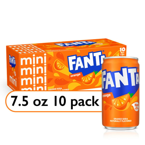 Soft Drinks Fanta Orange Soda Fruit Flavored Soft Drink hero