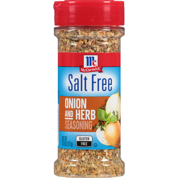 Spices & Seasonings McCormick® Salt Free Onion and Herb Seasoning hero