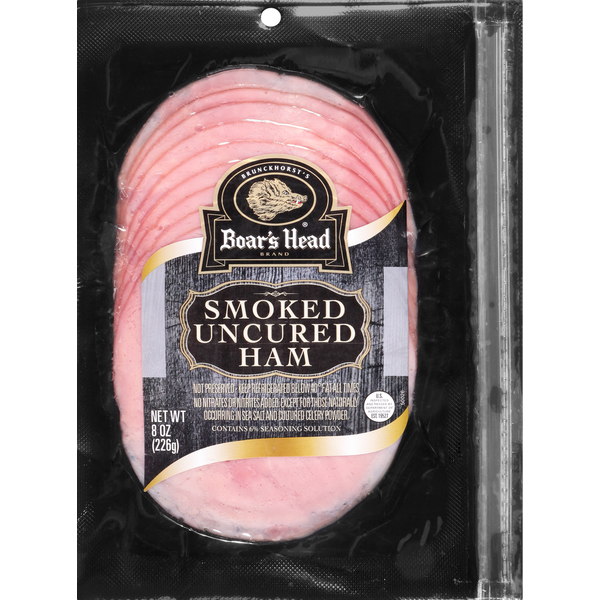 Deli Meats Boar's Head Smoked Uncured Ham hero