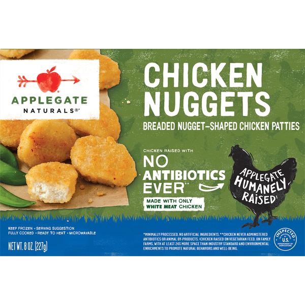 Frozen Appetizers & Sides Applegate Naturals  Natural Chicken Nuggets hero