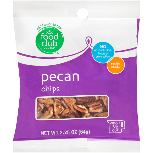 Nuts, Seeds & Dried Fruit Food Club Pecan Pieces hero