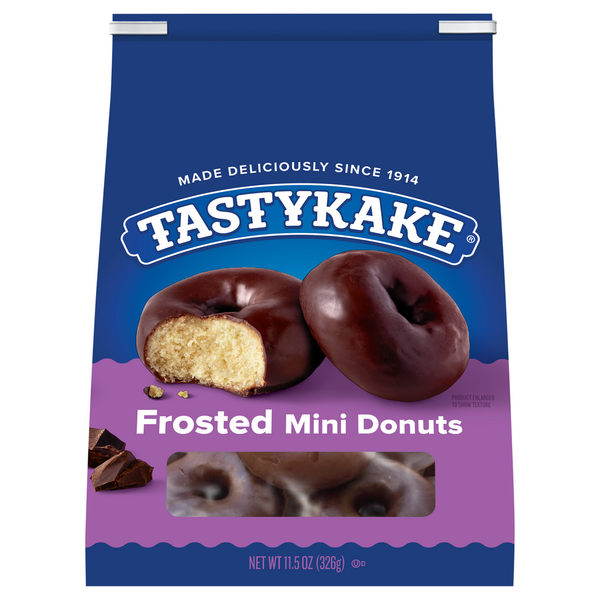 Cookies & Cakes Tastykake Donuts, Mini, Frosted hero