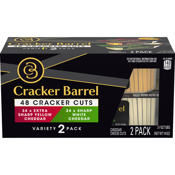 Packaged Cheese Cracker Barrel Cracker Cuts Mixed Natural Cheese hero