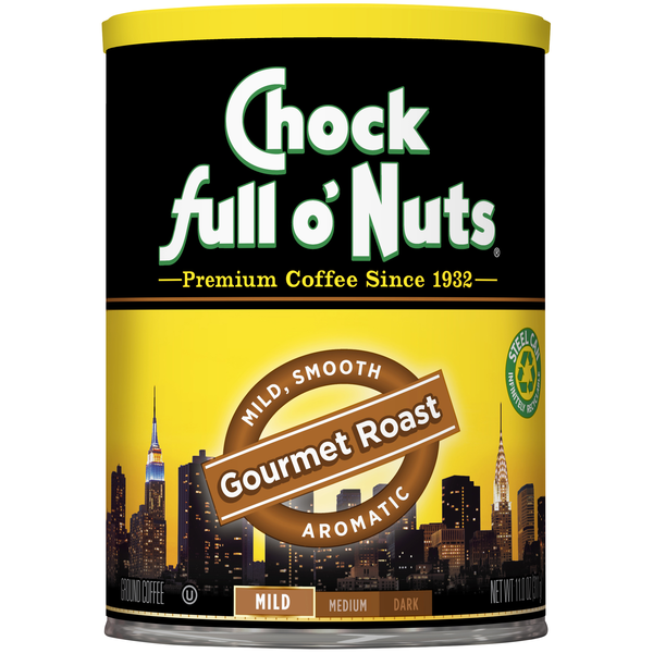 Coffee Chock full o'Nuts Gourmet Roast Ground Coffee hero