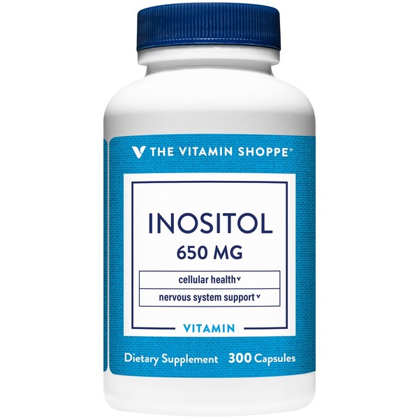 Vitamin B The Vitamin Shoppe Inositol - 650 MG (300 Capsules) hero