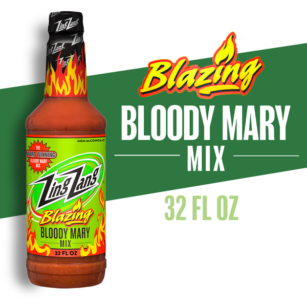 Zing Zang Blazing Bloody Mary Mix, Non-Alcoholic Cocktail Mixer hero