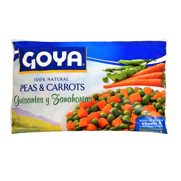 Canned & Jarred Vegetables Goya 100% Natural Peas & Carrots, Frozen hero